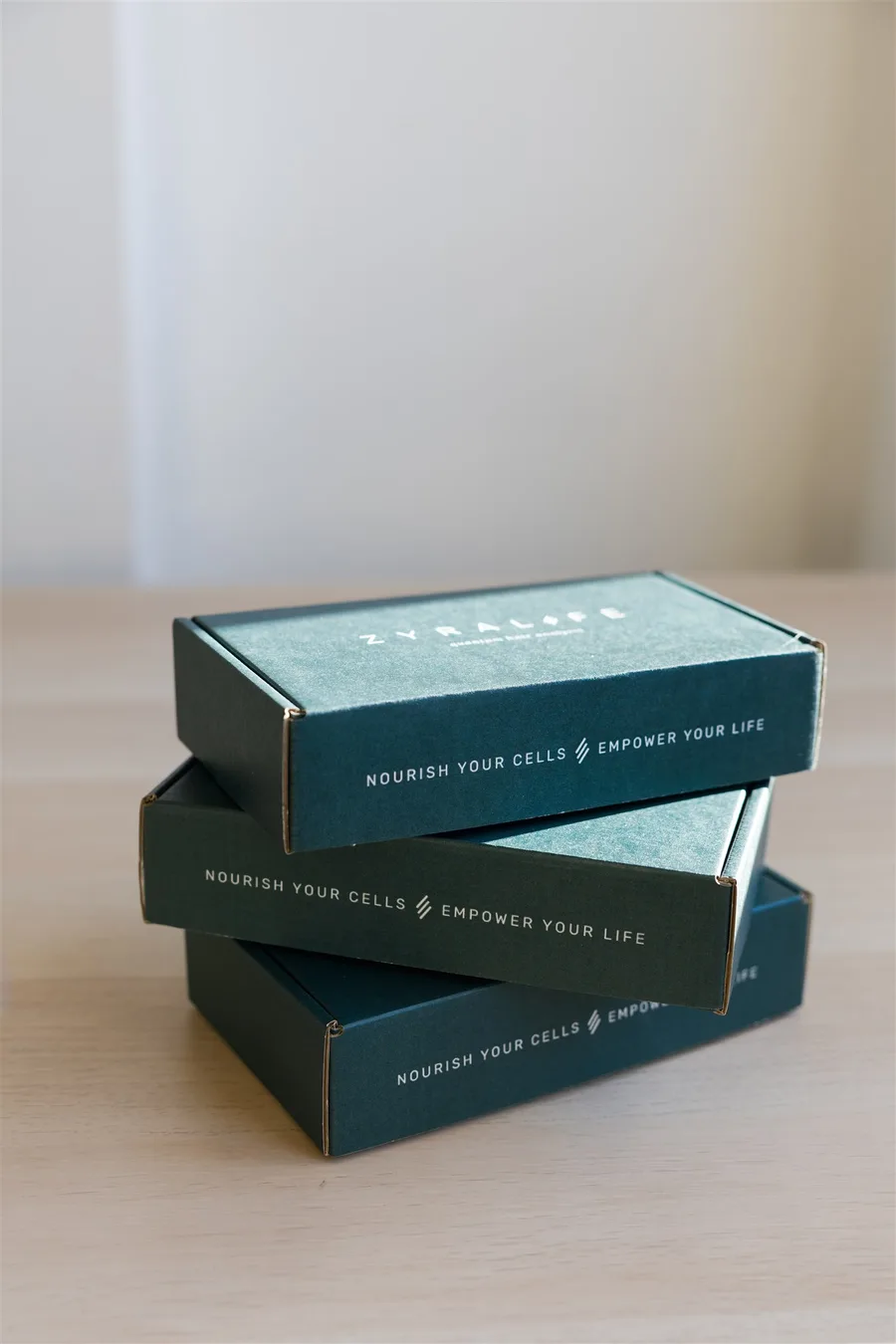 ZyraLife kits ready to mail